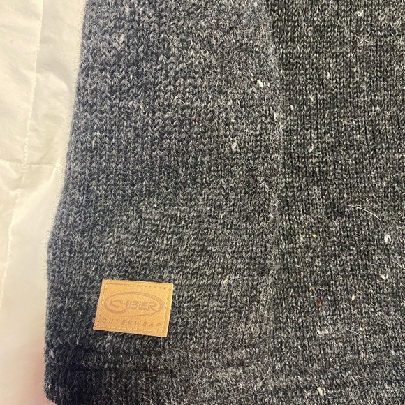 Kyber Wool Zip-up Coat A Symetrical ....Grey Multi coloured - Picture 6 of 8